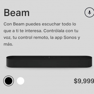 Barra de sonido Sonos Beam 9999