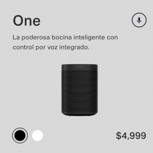 Bocina Sonos One